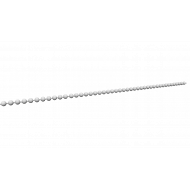 Łańcuszek biały do rolet rolety 3,2 mm, 4,5 mm, łączniki do łańcuszka