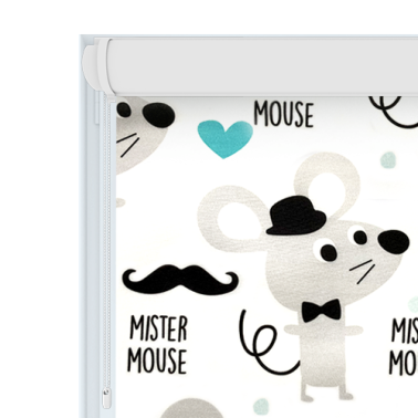 Roleta mini w kasecie wzory dziecięce kids zwierzątka - myszki