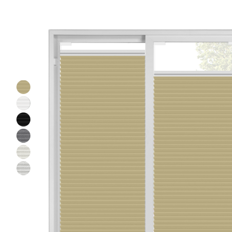 Roleta plisowana SLIM MAXI PLASTER MIODU do okien HST