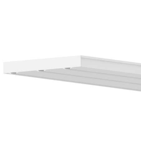 Karnisz sufitowy szynowy trzytorowy na wymiar (szyna sufitowa)